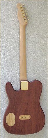 Rear of guitar.